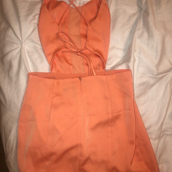 🧡 NBD from revolve cut out mesh dress 🧡 - Picture 6 of 8